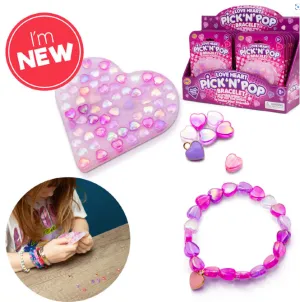 Pick N Pop Bracelets Love Heart