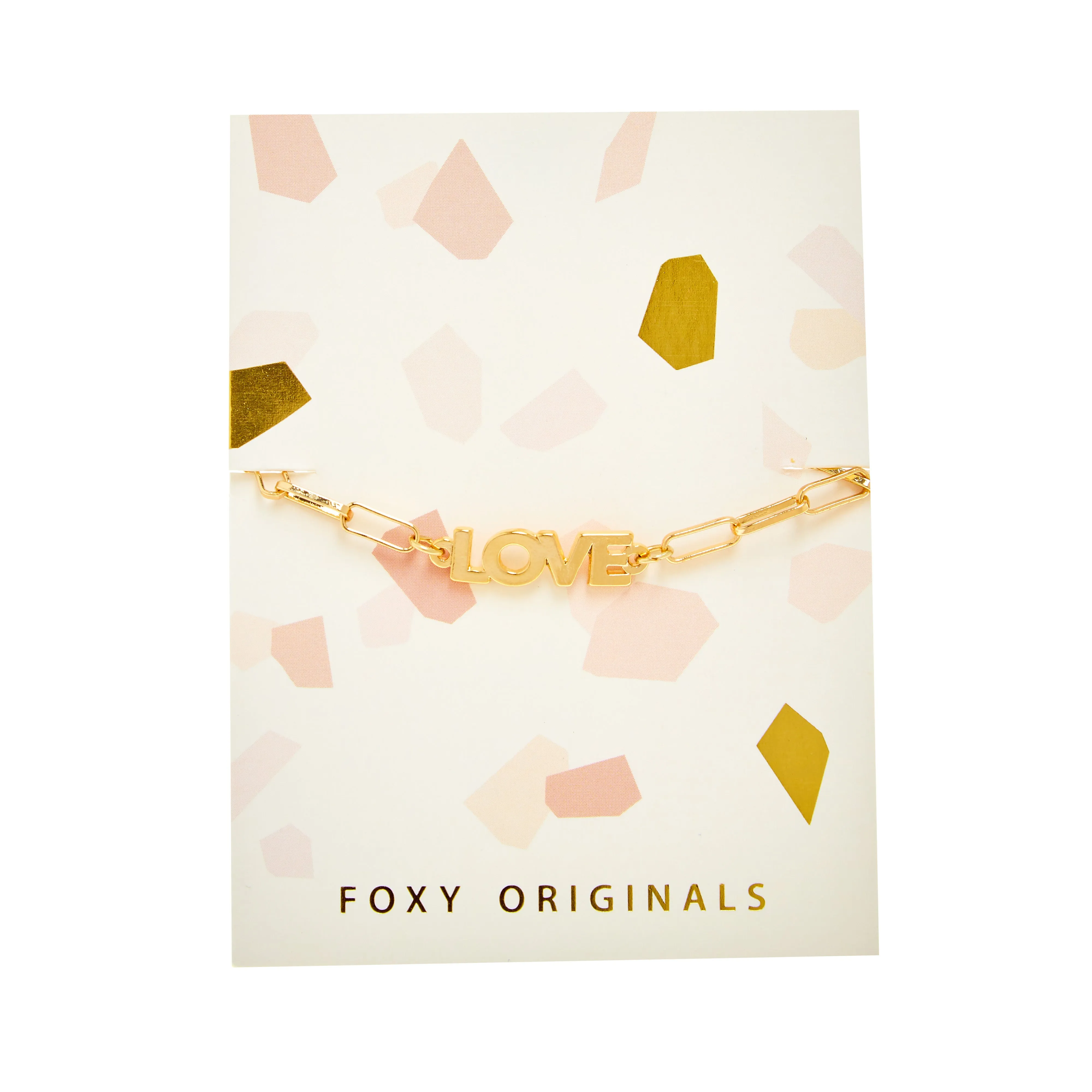P.S. I Love You Love Bracelet in Gold