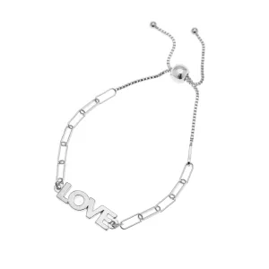 P.S. I Love You Love Bracelet in Silver