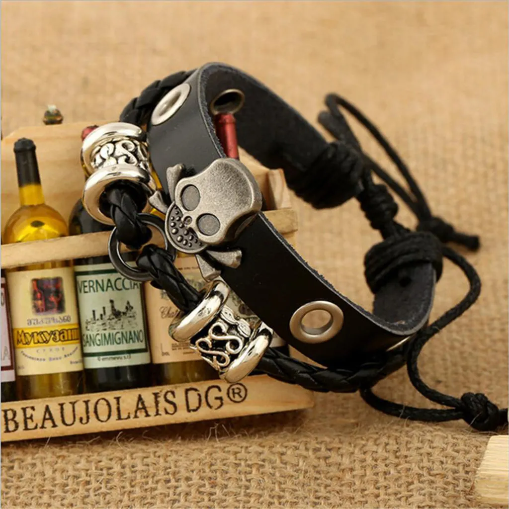 Punk Style Skull Bracelet