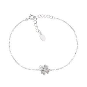 Quadricuore Charm Bracelet in Sterling Silver