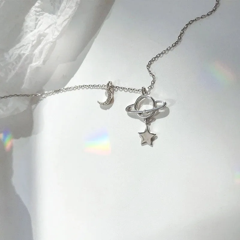 "PLANET MOON" NECKLACE N011304