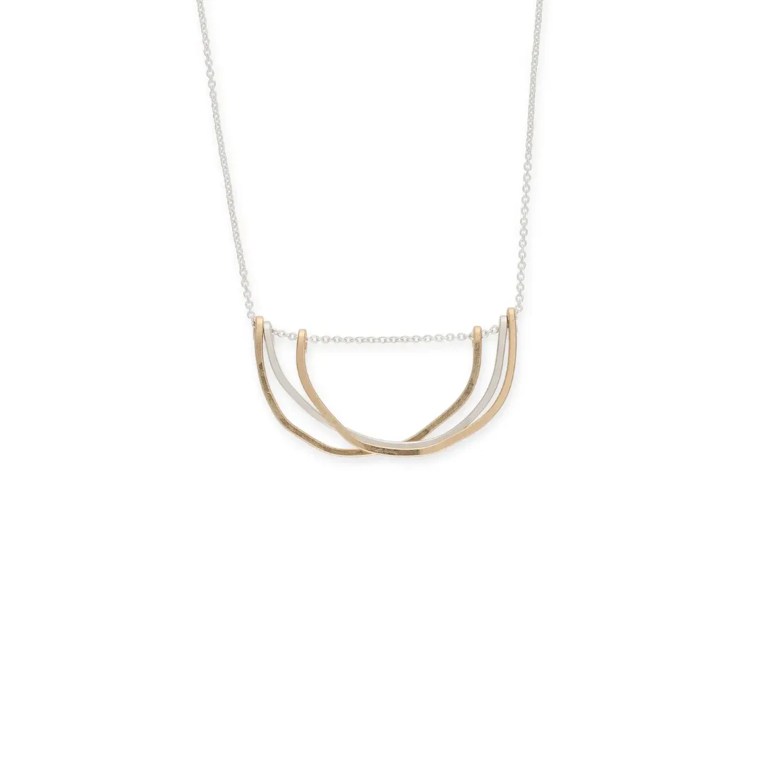 Rainbow Petals Necklace