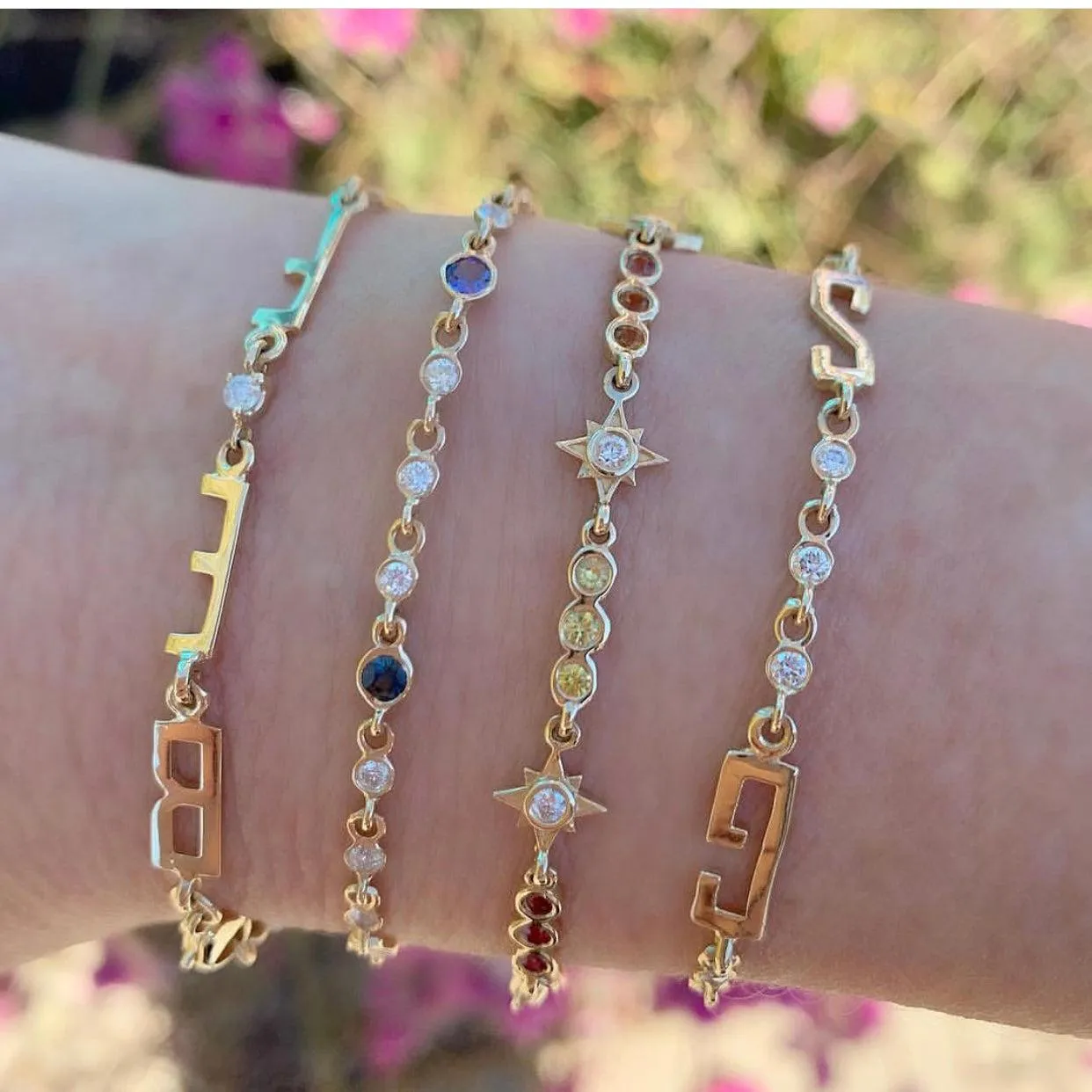 Rainbow Stars Bracelet or Necklace
