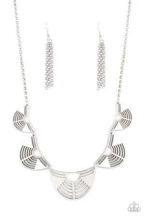 Record-Breaking Radiance Silver Paparazzi Necklace