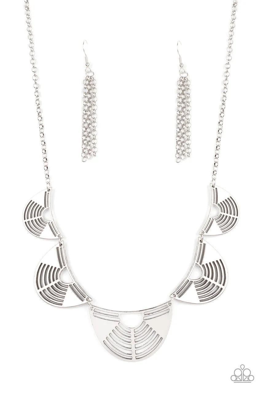 Record-Breaking Radiance Silver Paparazzi Necklace