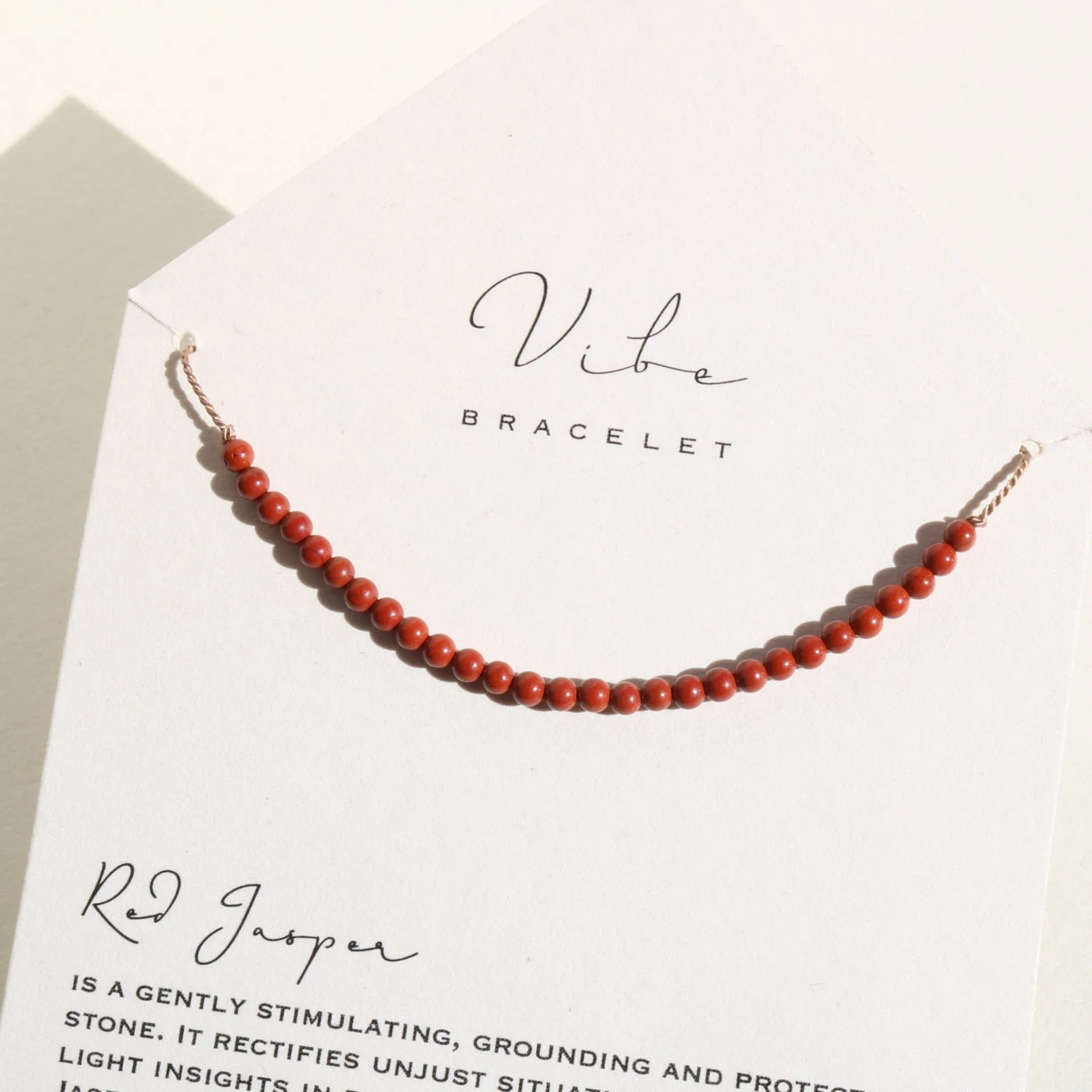 RED JASPER BEADED | SPECIAL EDITION
