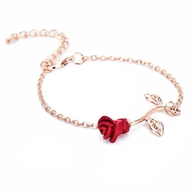Red Rose Bracelet