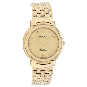 Rolex 18K Yellow Gold Cellini 6622