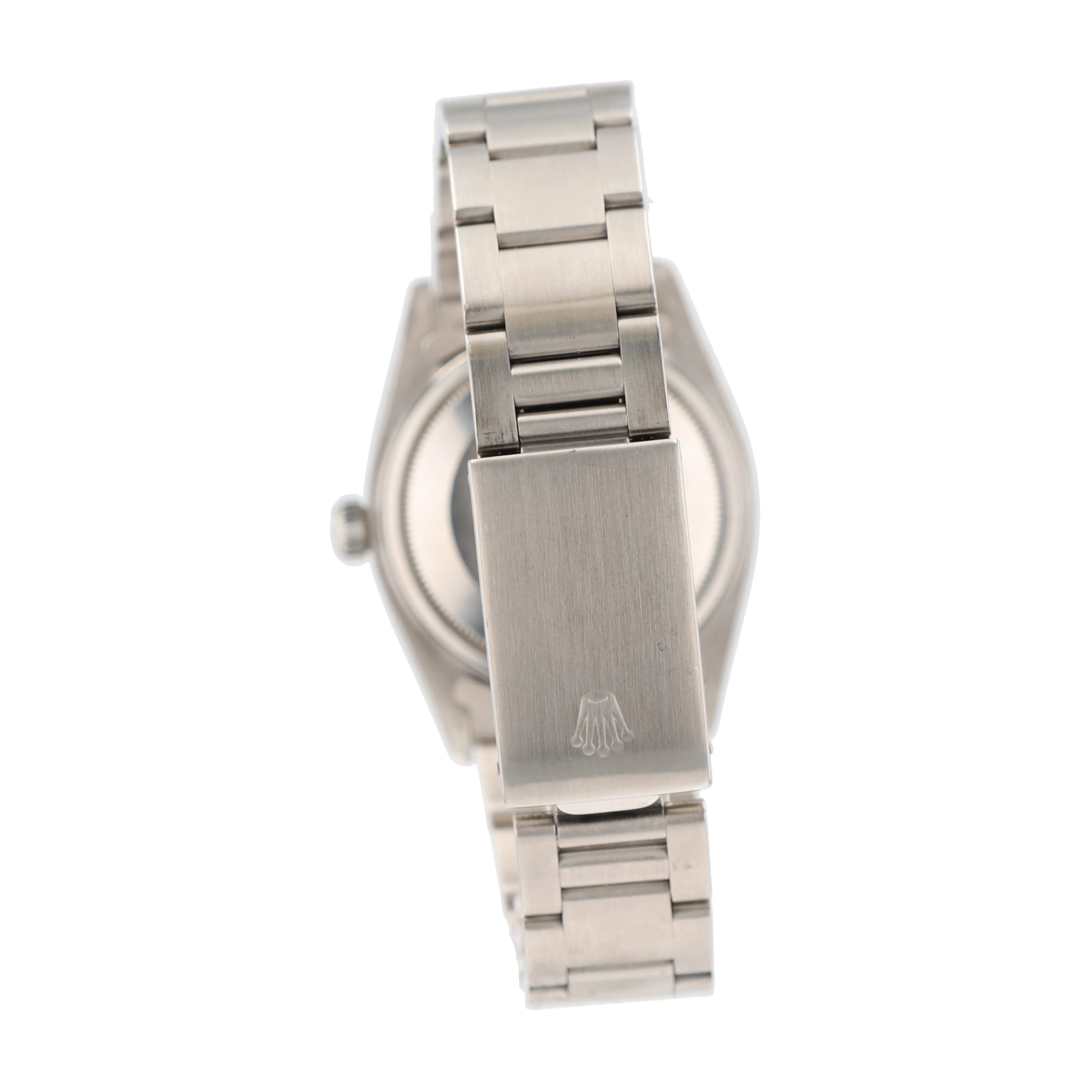 Rolex Datejust  16030 36mm Silver Index Dial Engine-Turned Bezel Oyster Band
