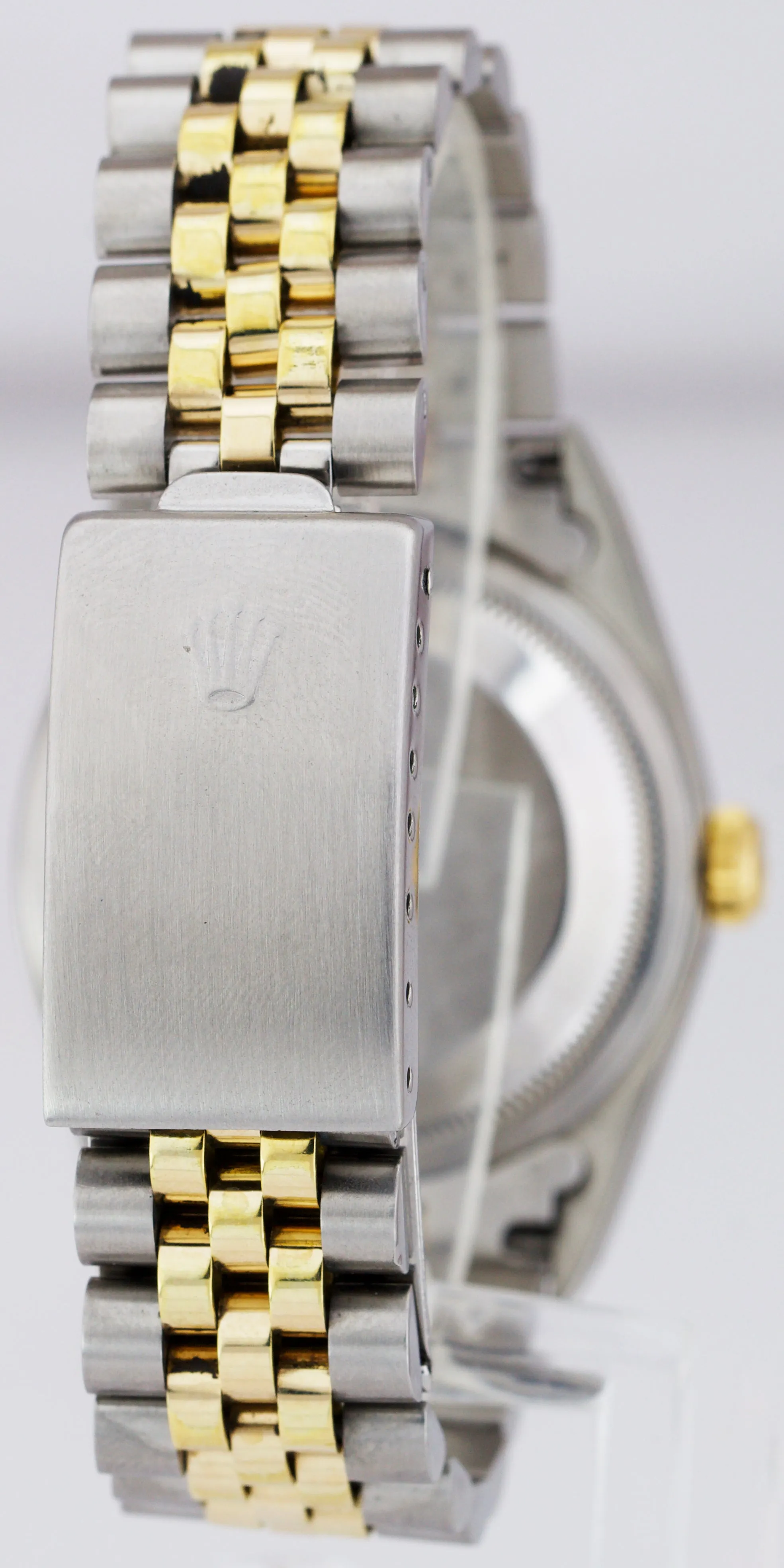 Rolex DateJust 36mm R Stainless Steel 18K Yellow Gold MOP Jubilee Watch 16233