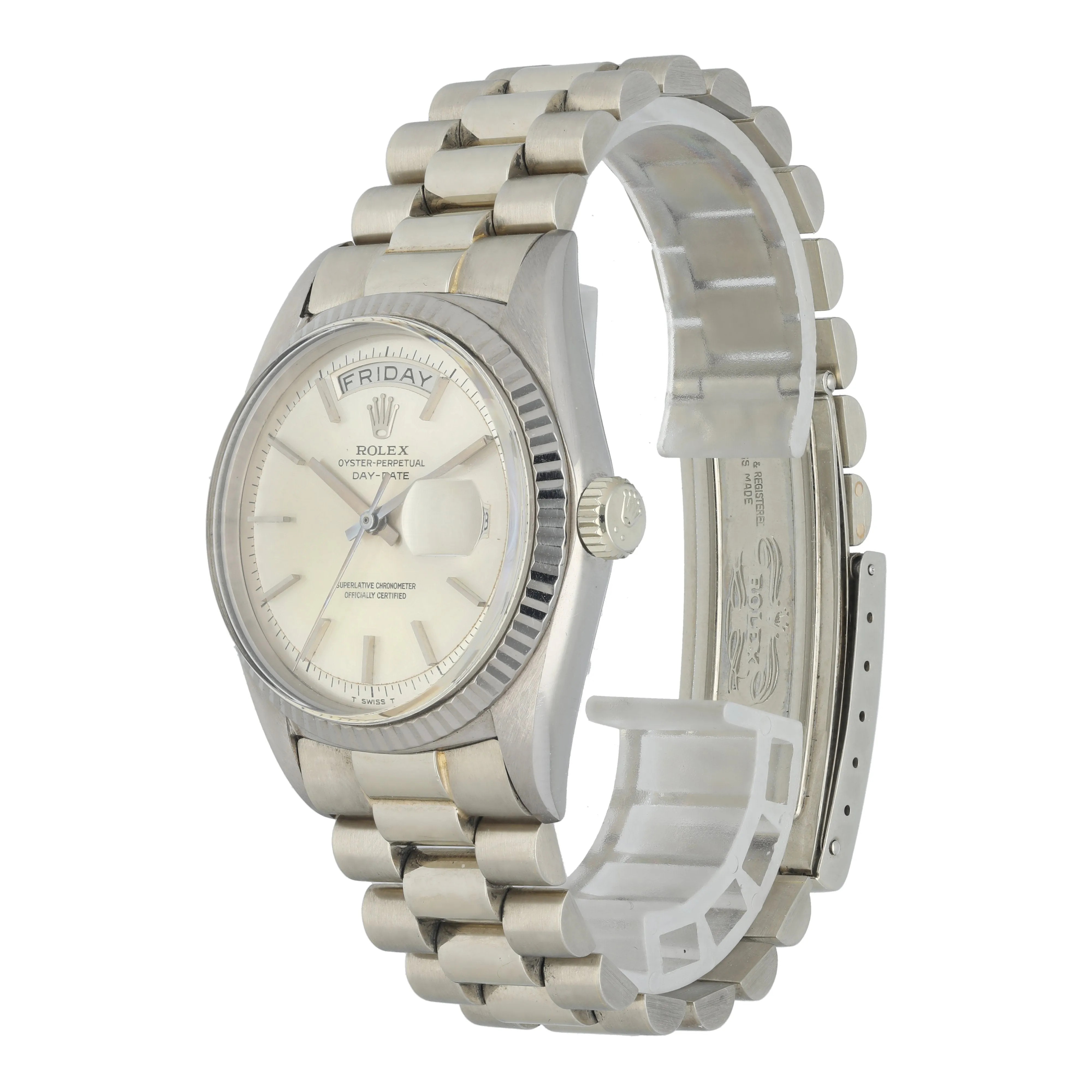Rolex Day-Date President 1803 White Gold mens Watch