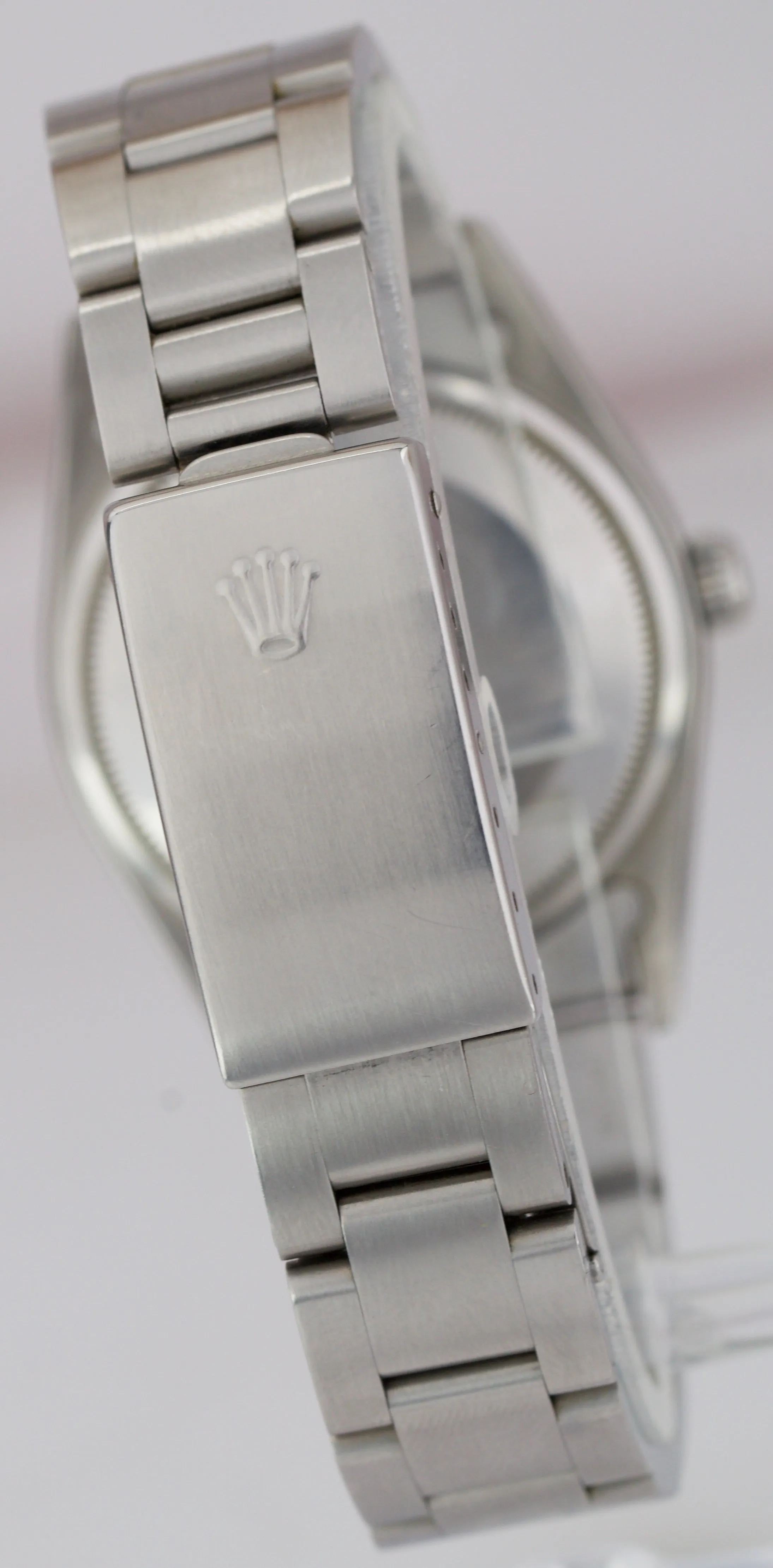 Rolex Oyster Perpetual Air-King 34mm Silver Stainless Steel Watch 14000 PAPERS