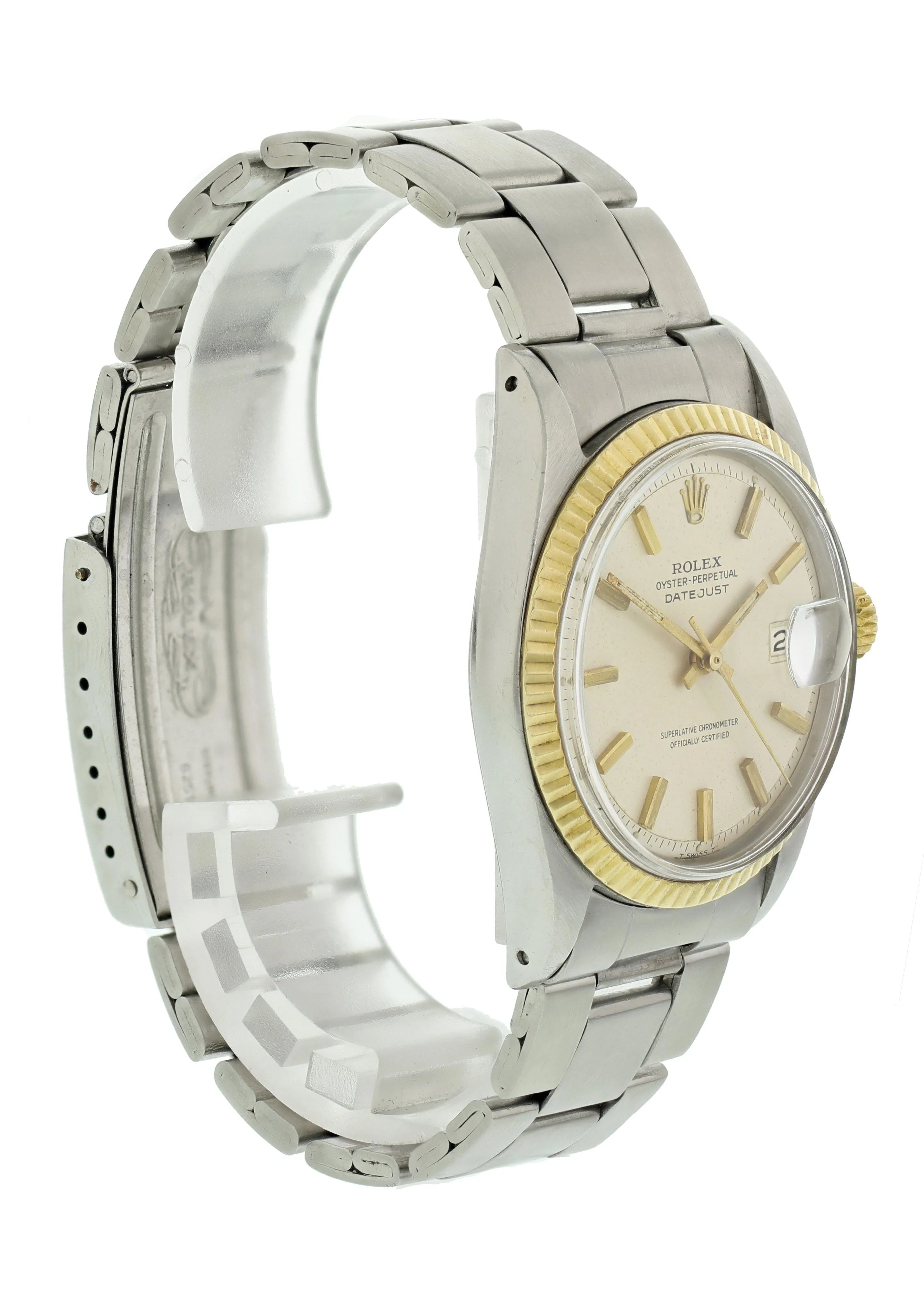 Rolex Oyster Perpetual Datejust 1601 Mens Watch