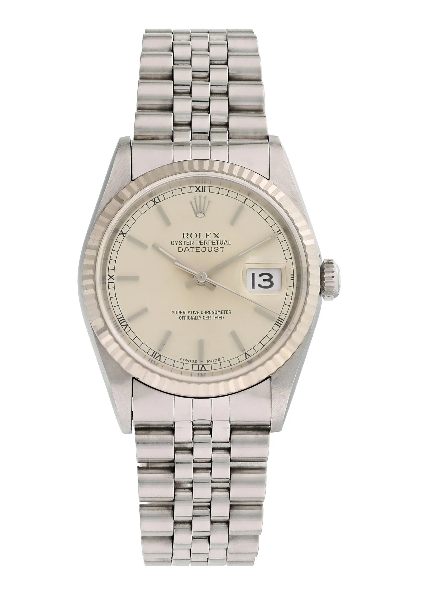 Rolex Oyster Perpetual Datejust 16234 Mens Watch