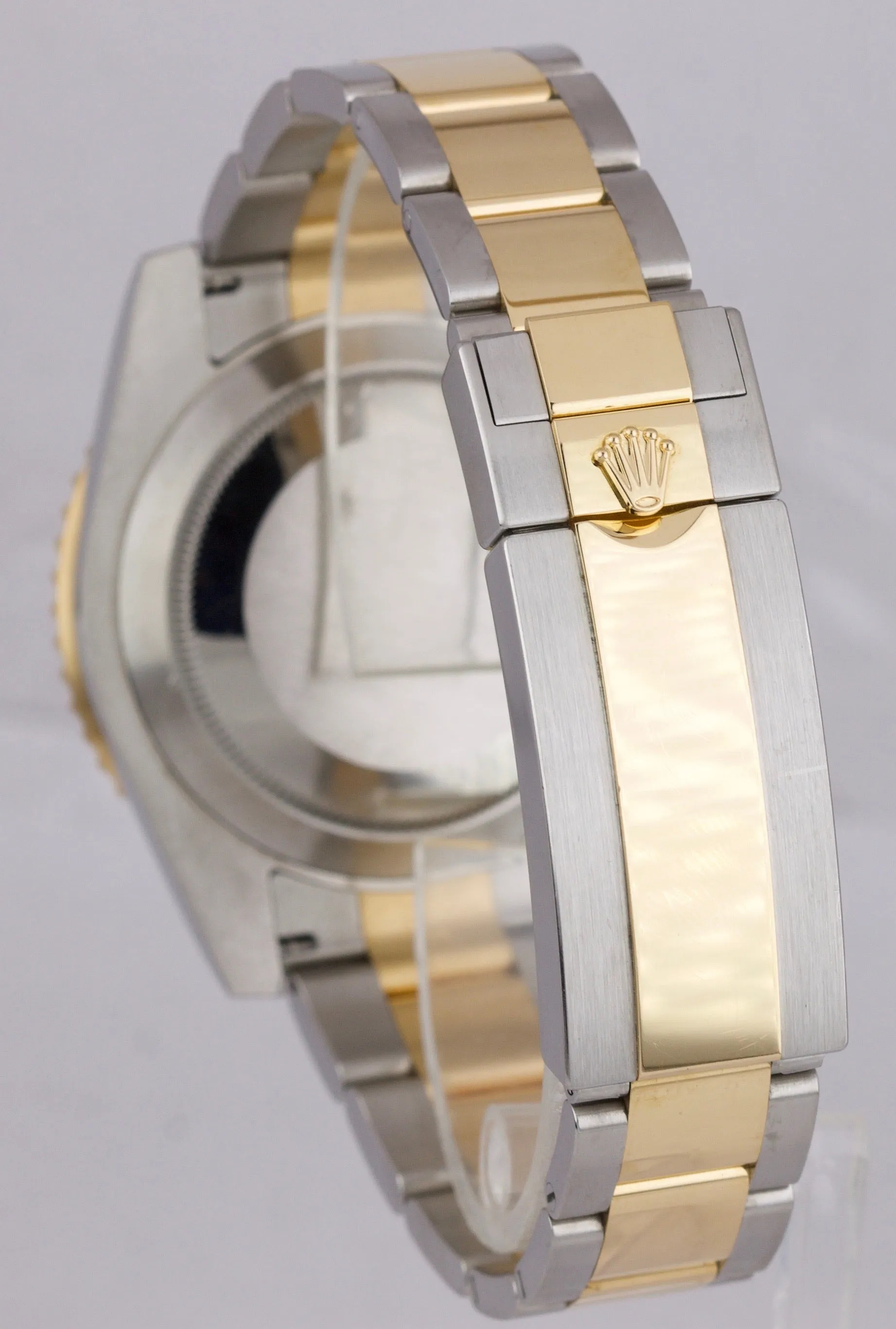 Rolex Submariner Date Ceramic Two-Tone Stainless Gold Blue Watch 116613 LB BOX