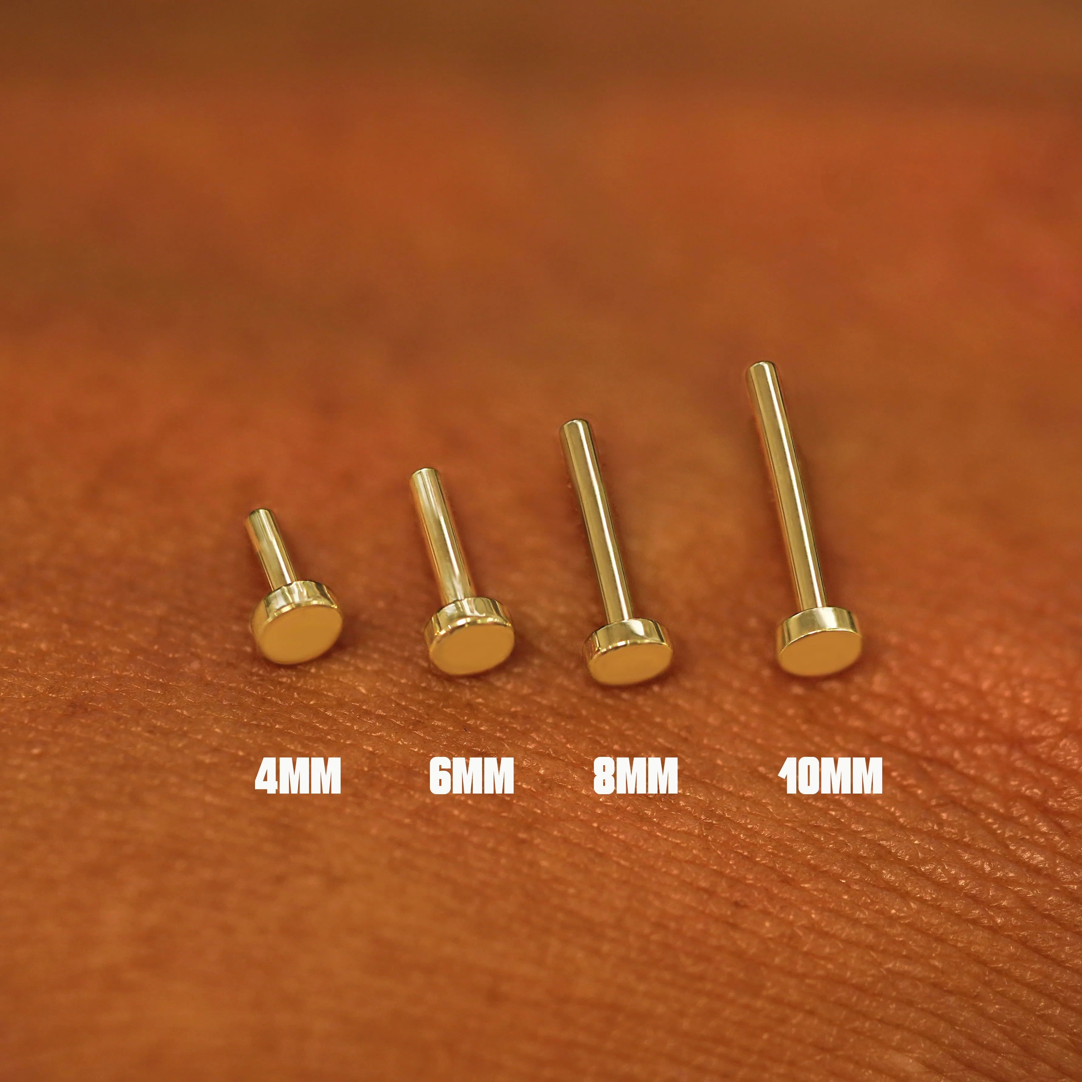 Rose Cut Diamond Flatback Piercing