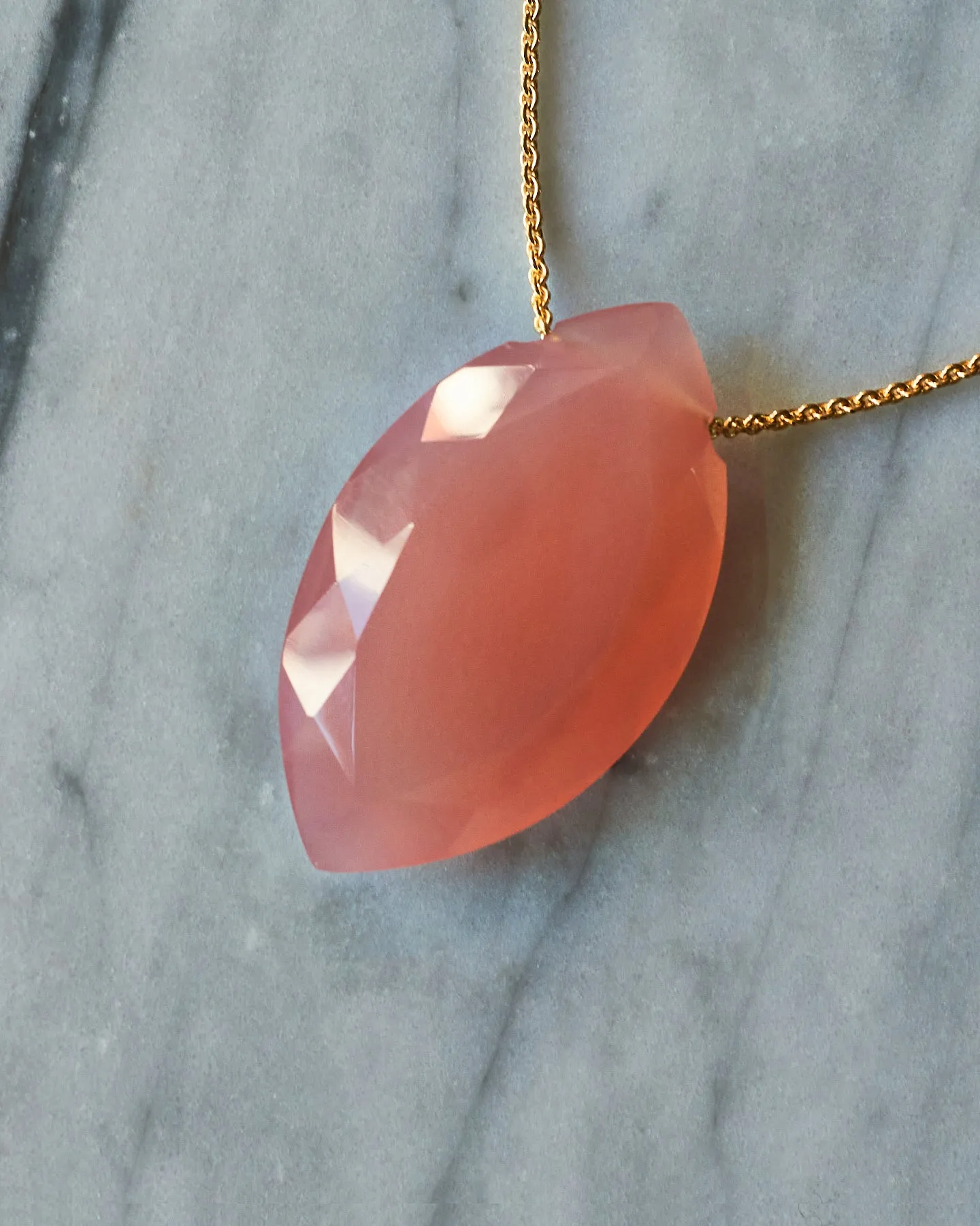 Rose Quartz High Love Pendant