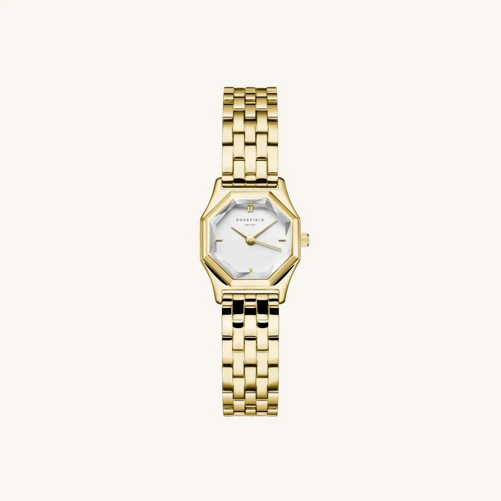 Rosefield 'Gemme Gold' Watch GWGSG−G02