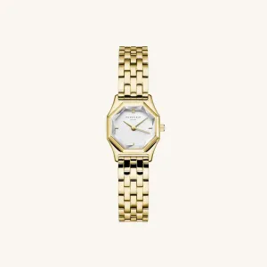 Rosefield 'Gemme Gold' Watch GWGSG−G02