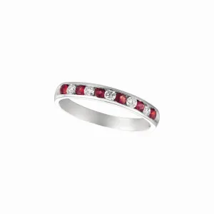 RUBY & DIAMOND RING 14K GOLD (0.56CTW)