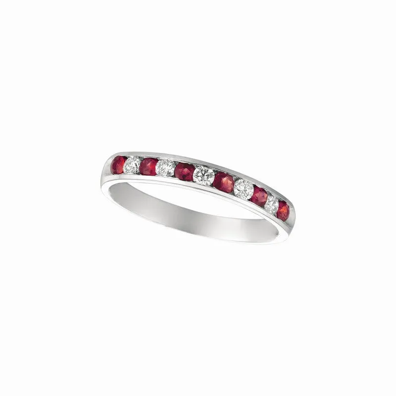 RUBY & DIAMOND RING 14K GOLD (0.56CTW)