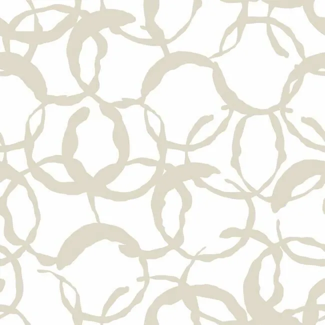 SCATTERED RINGS PEEL & STICK WALLPAPER