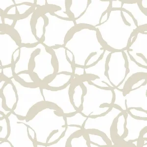 SCATTERED RINGS PEEL & STICK WALLPAPER