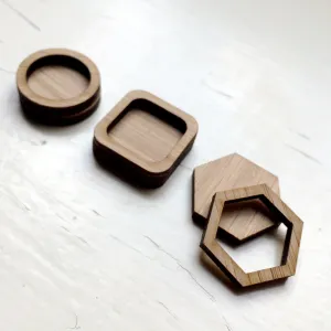 Set of 6 x 20mm Bezels Choose from 4 shapes