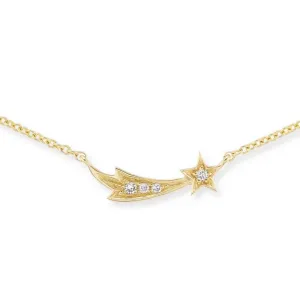 Shooting Star Charm Necklace