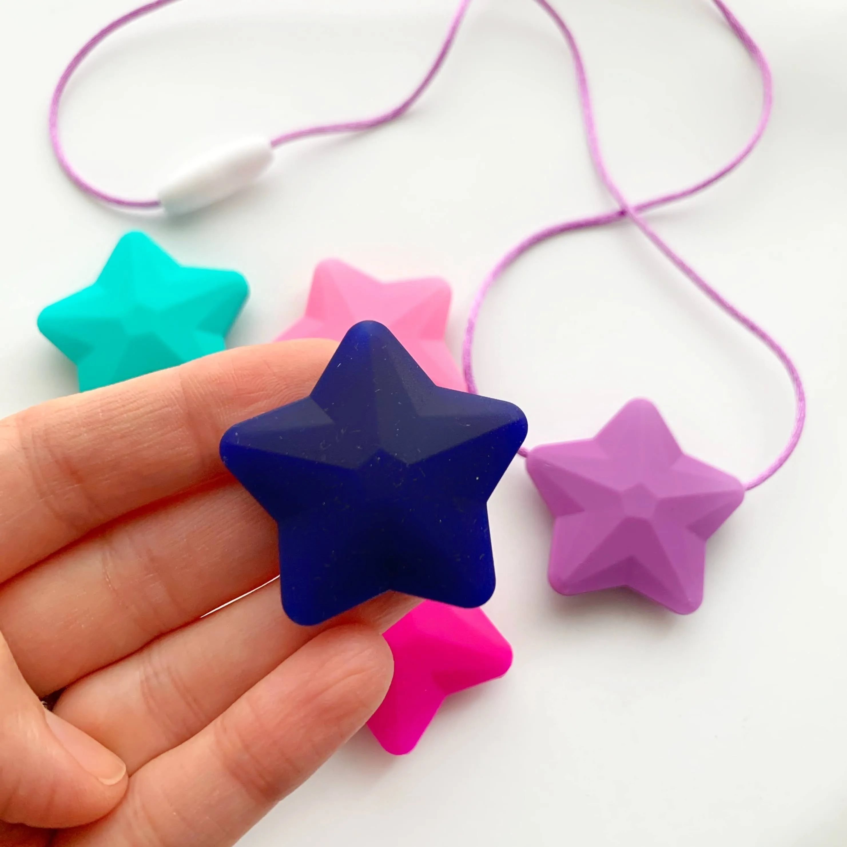 Silicone Star Sensory Pendant