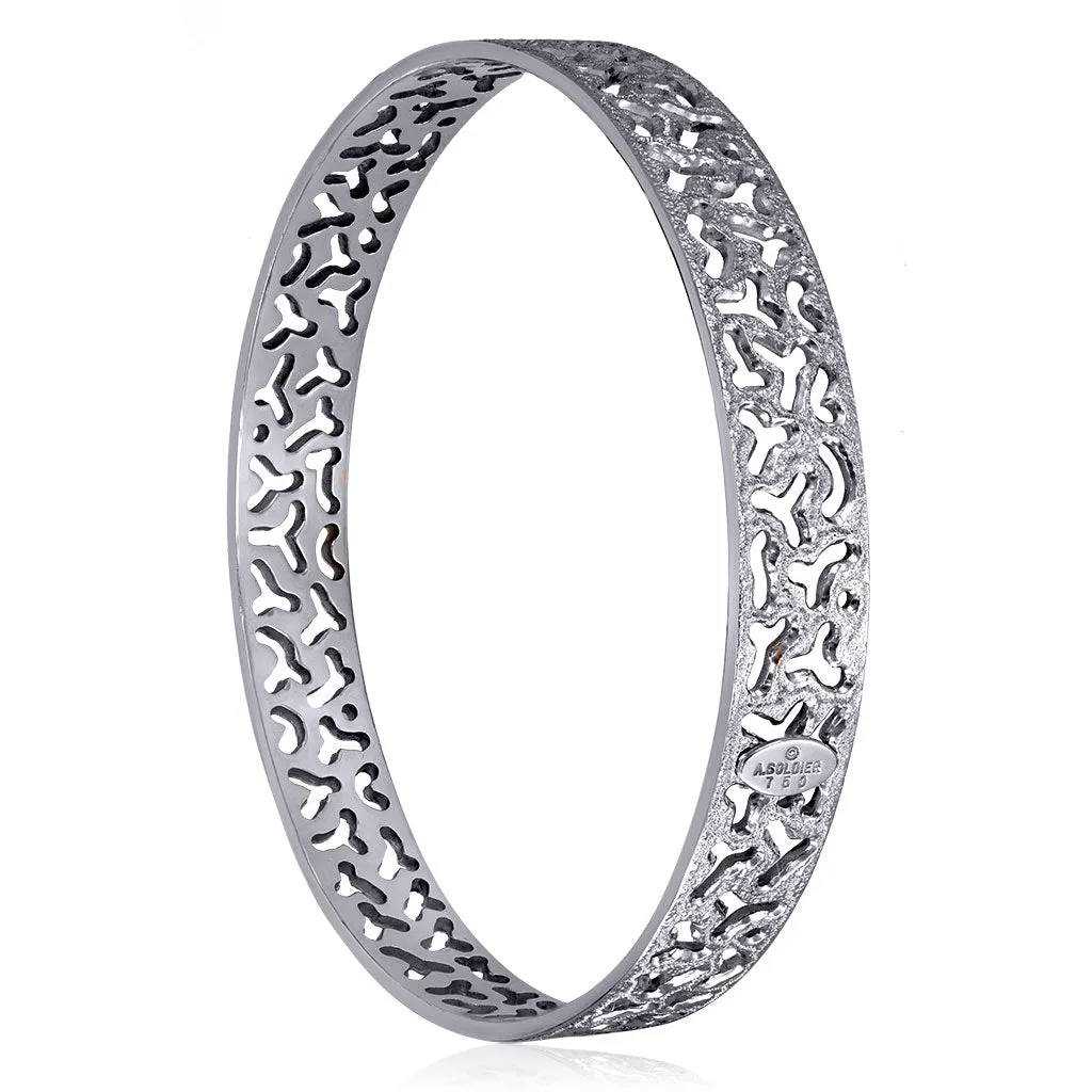 Silver Bangle Bracelet