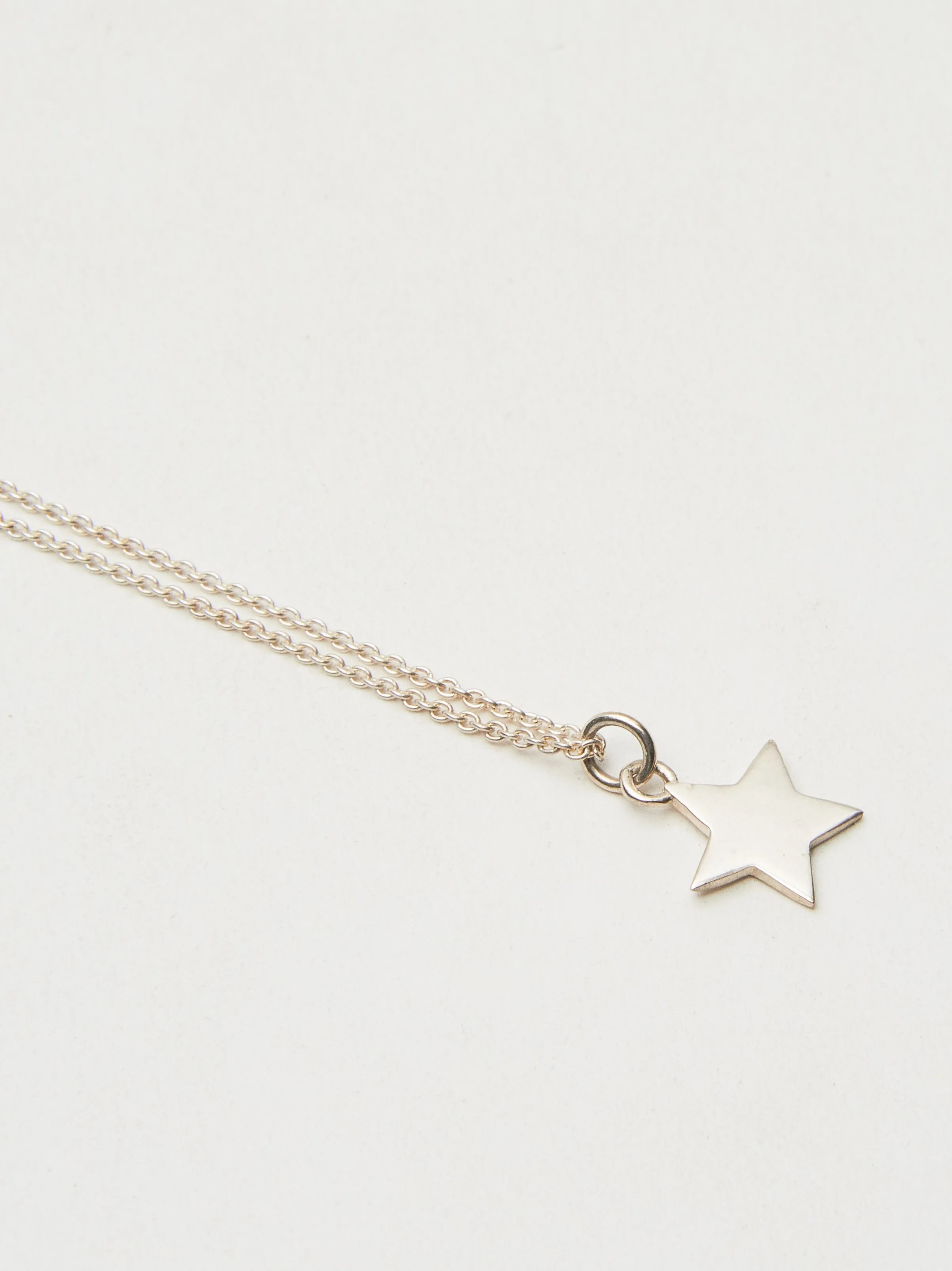 Silver Star Necklace