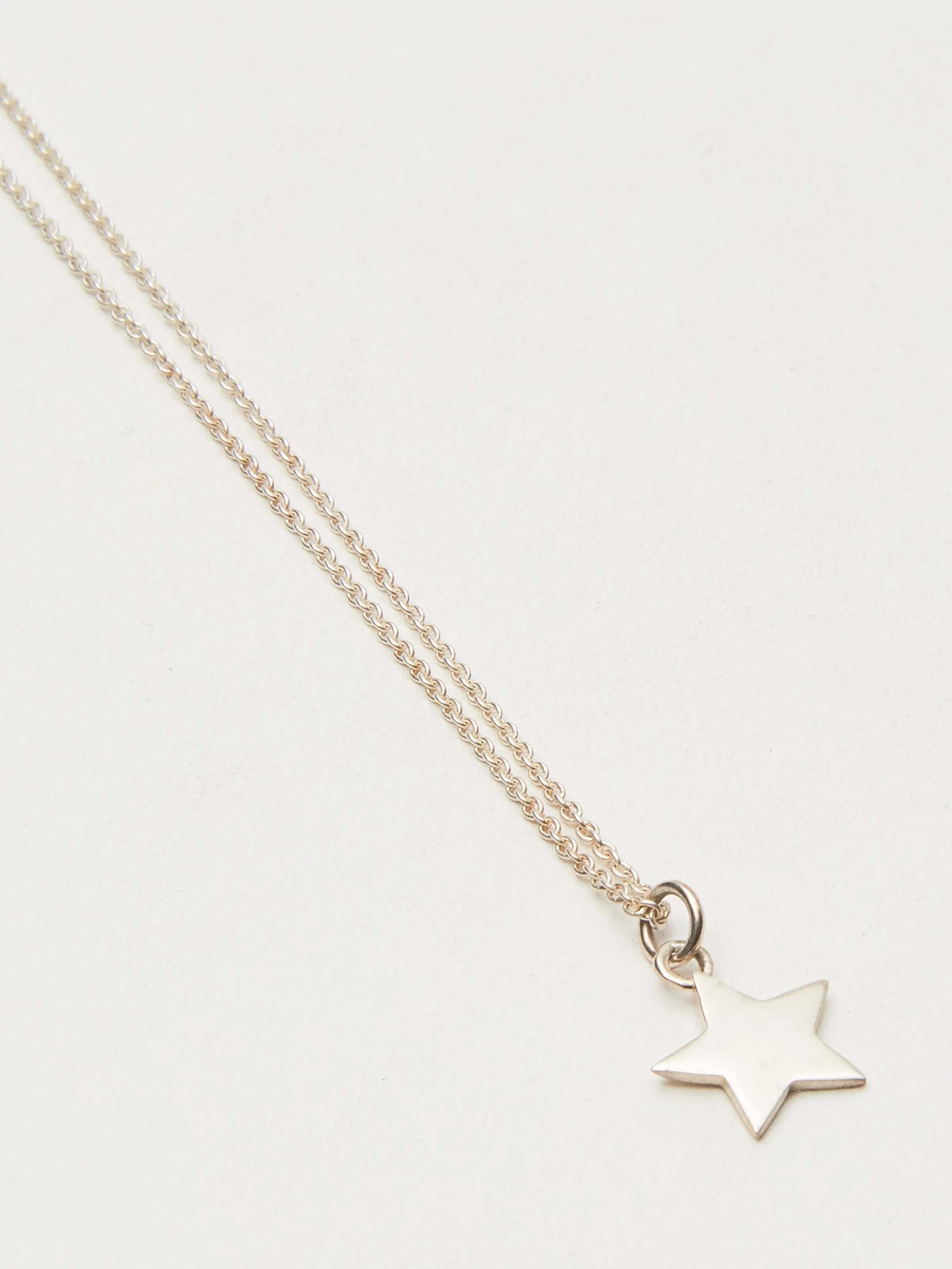 Silver Star Necklace