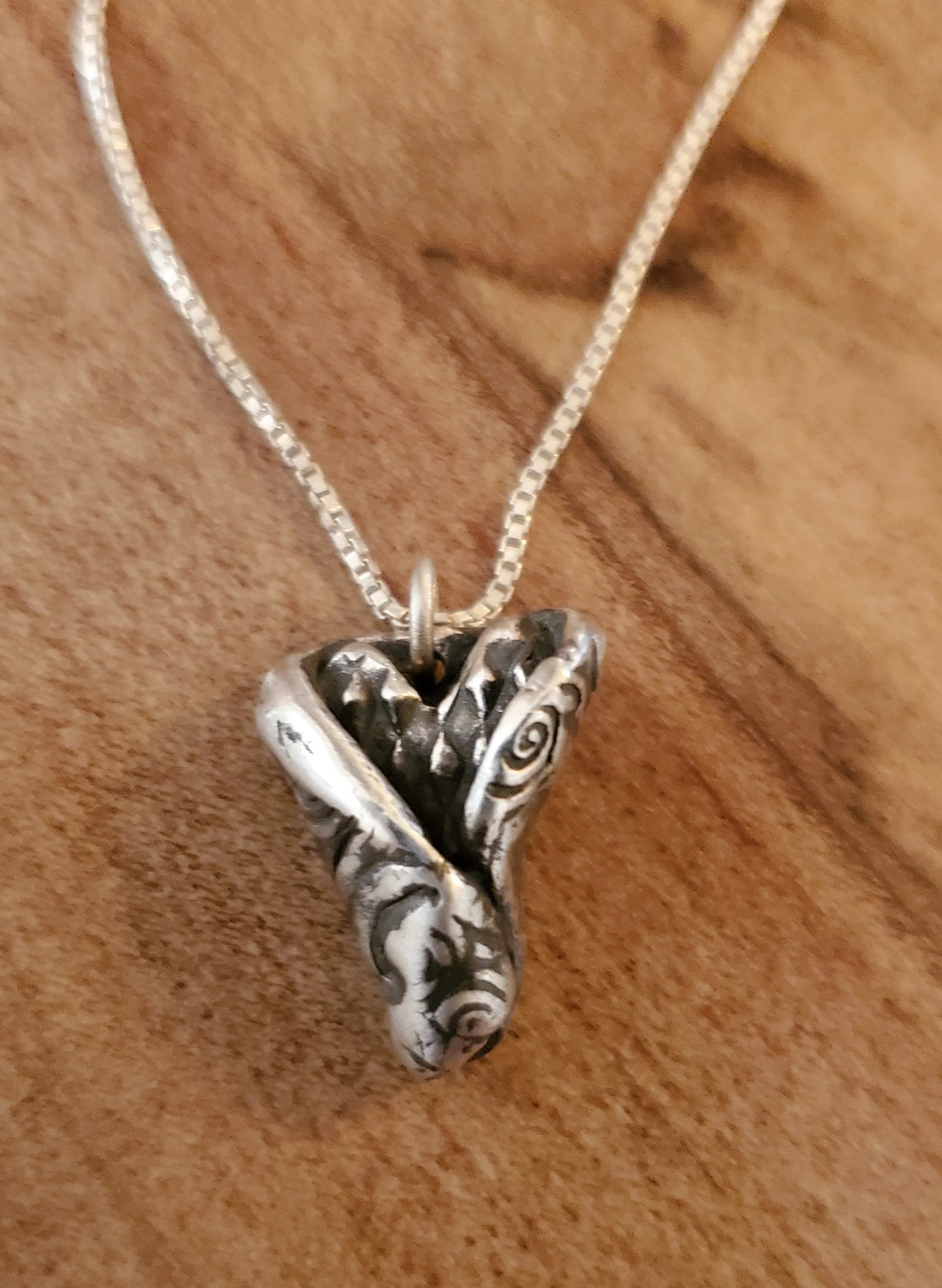 Simon & LuLu Heart Wrap Necklace