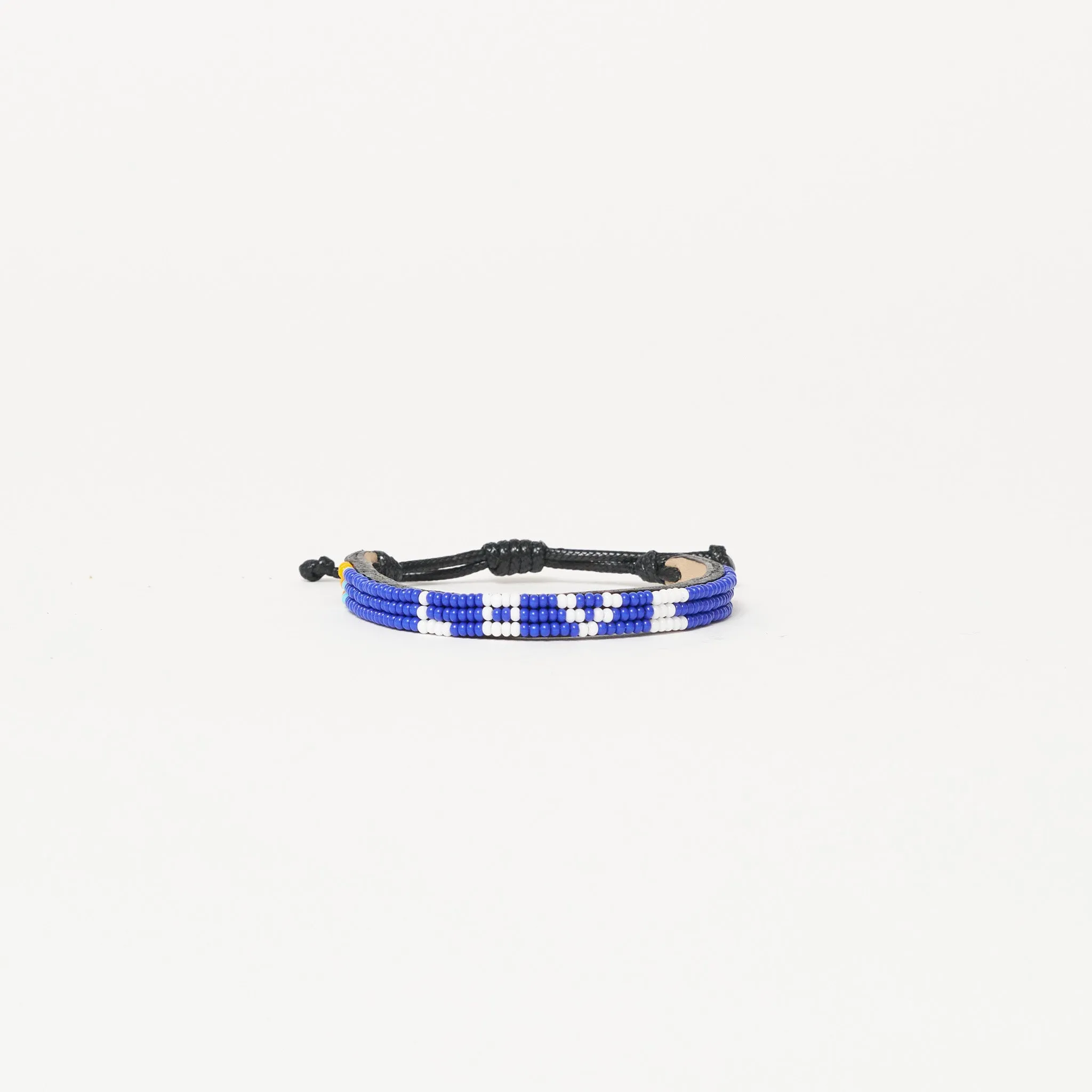 Skinny LOVE Bracelet - Royal/White