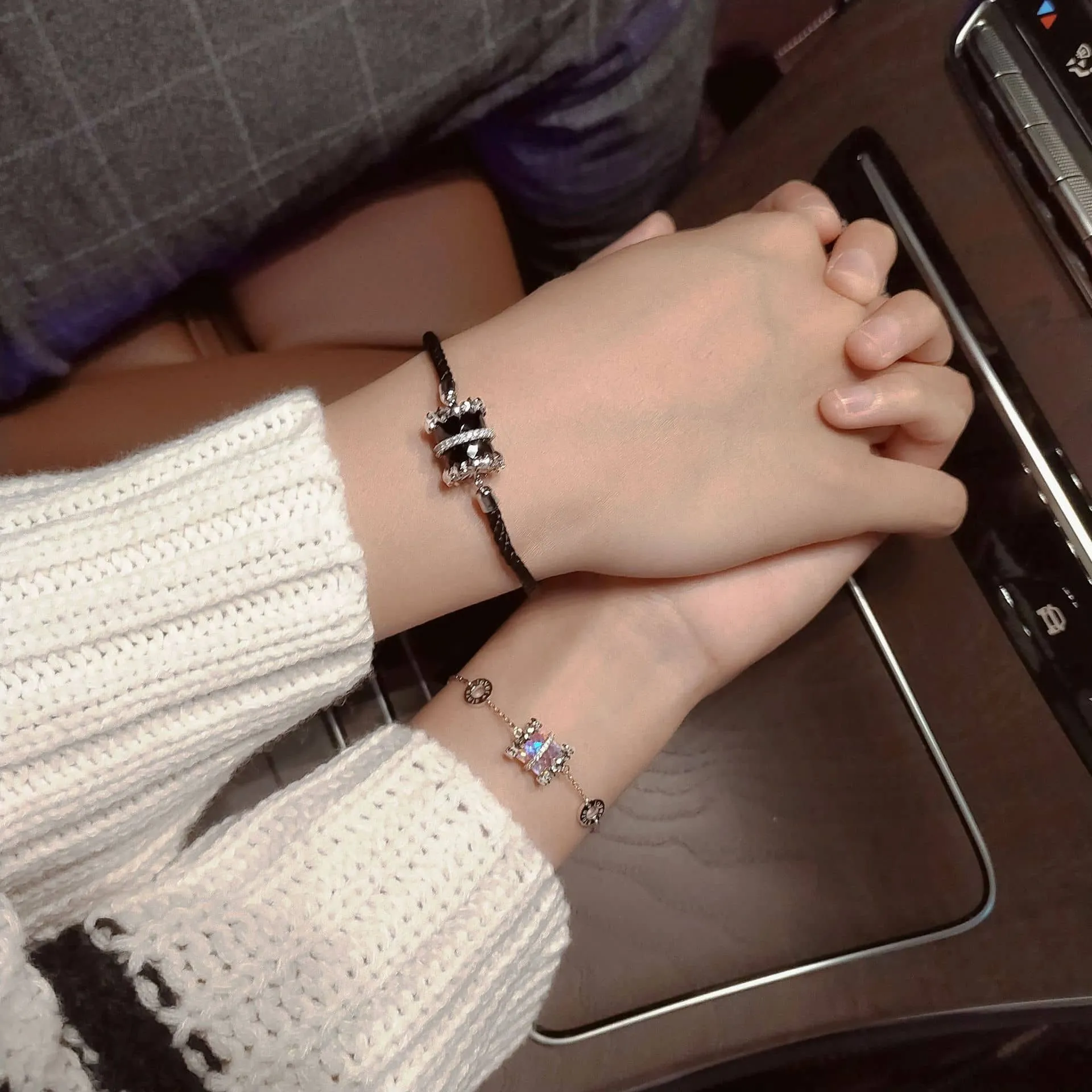 Small Waist Charm Stars Matching Bracelets