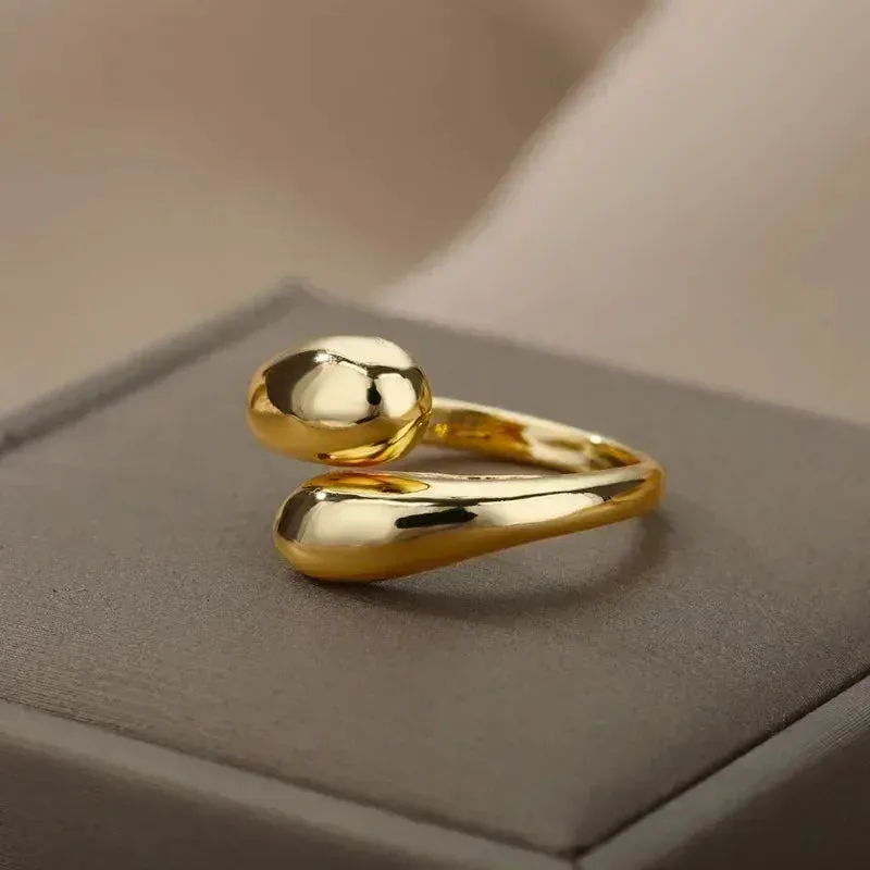 Smooth Double Ball Ring