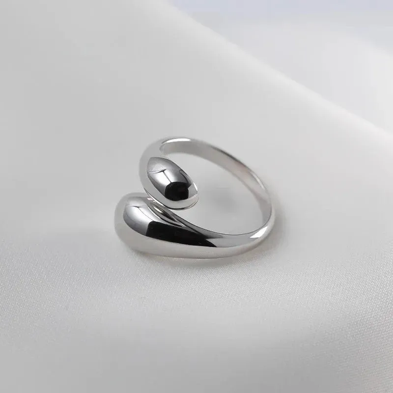 Smooth Double Ball Ring