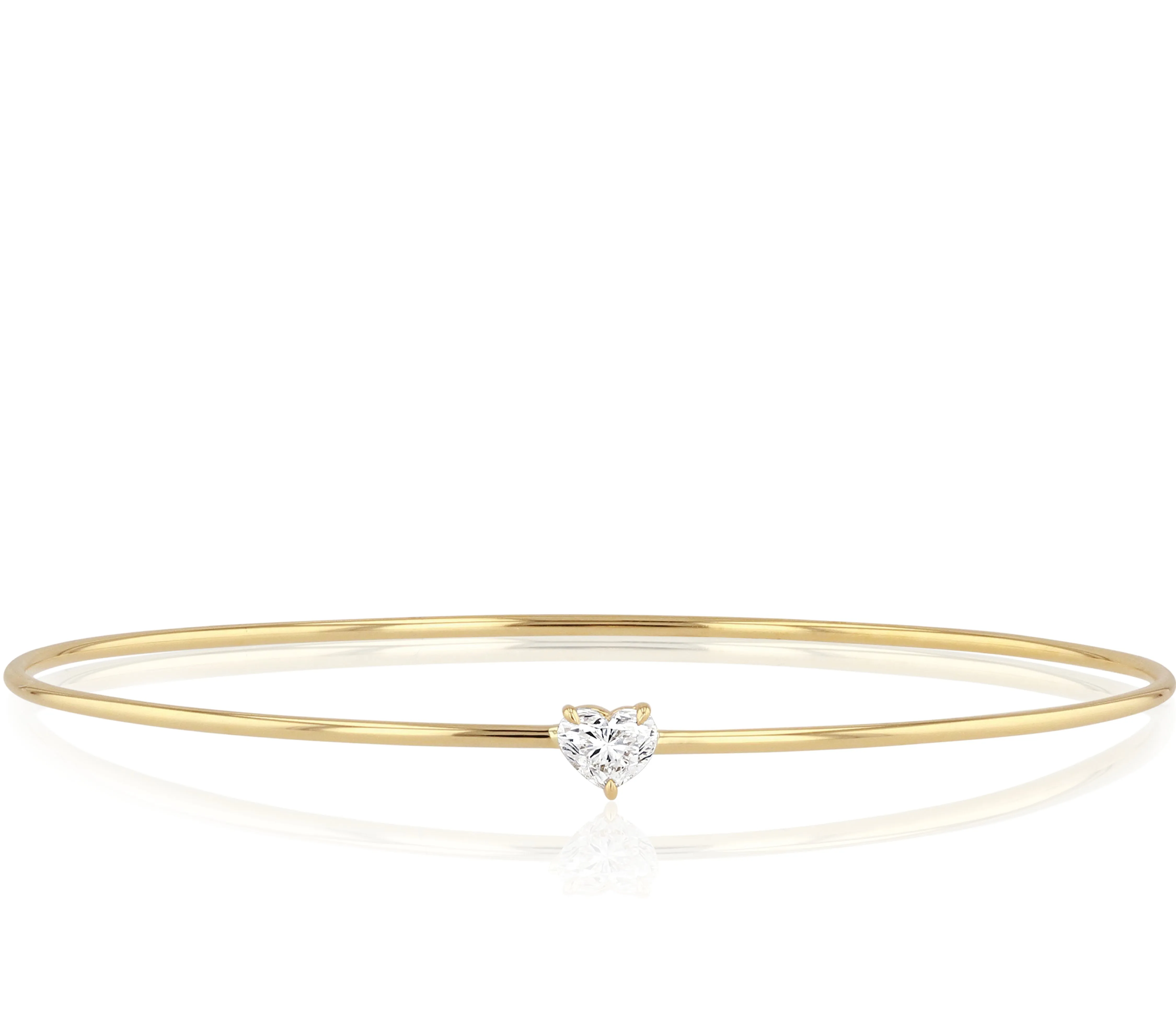 Solitaire Heart Diamond Love Always Bracelet