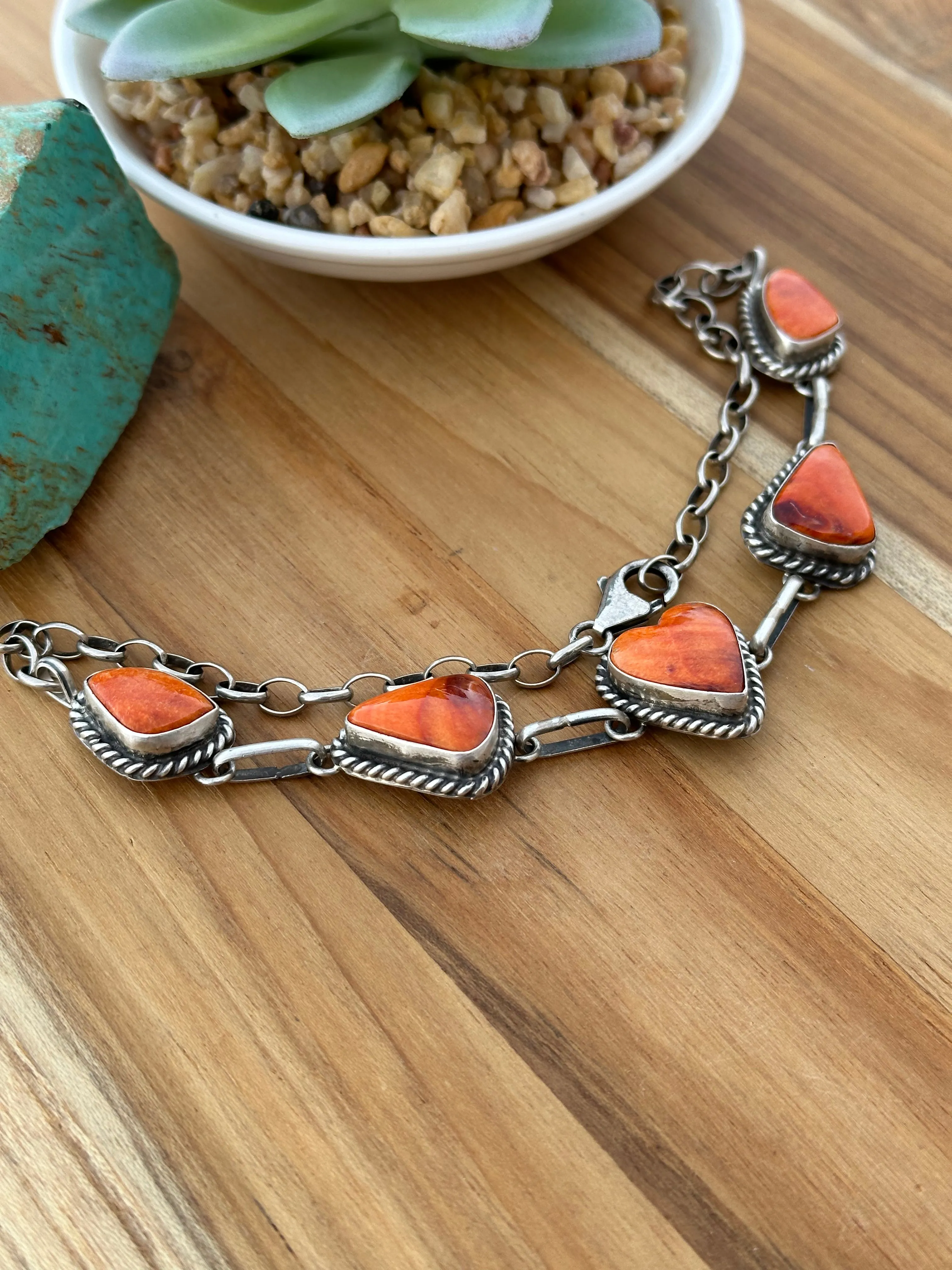 Spiny Heart Pendant Necklace