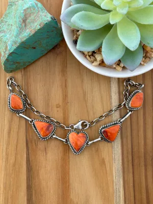 Spiny Heart Pendant Necklace