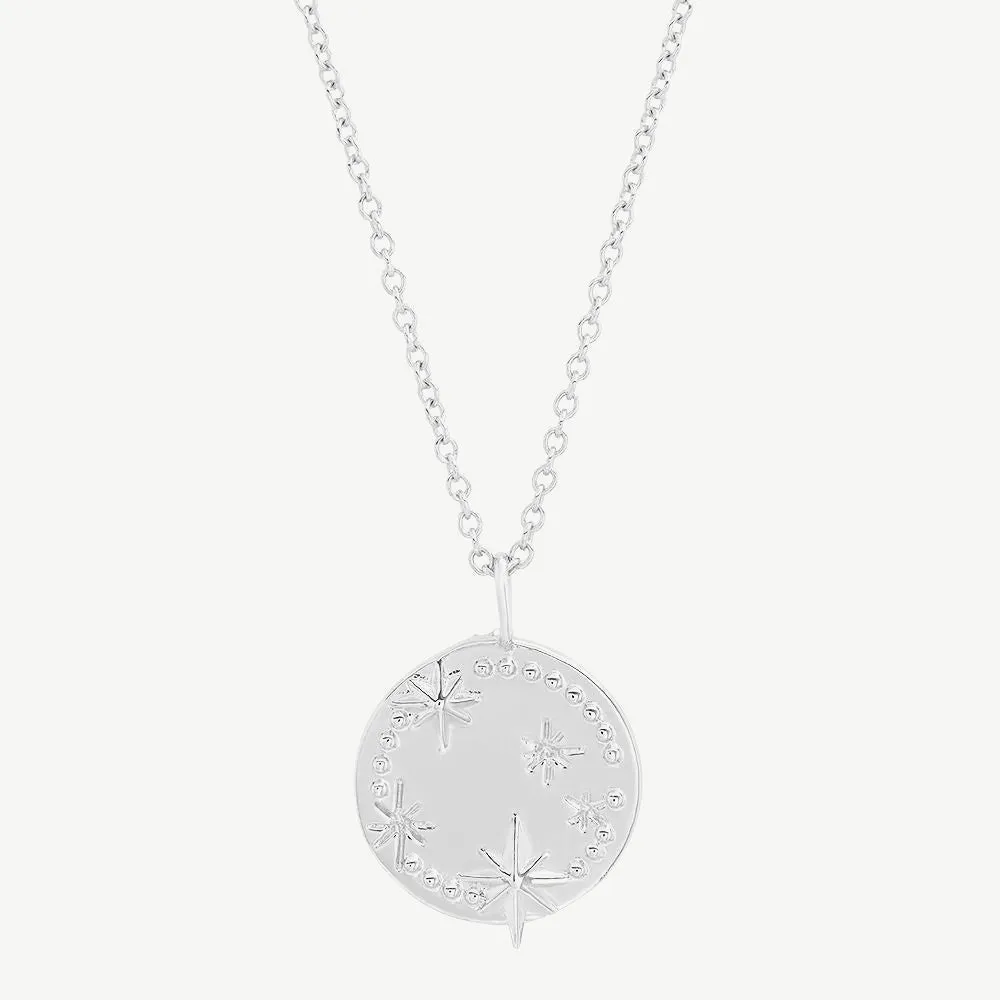 Star Disc Necklace