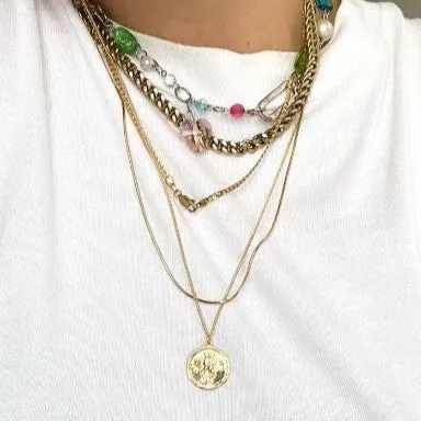 Star Sign Pendant Necklace - Pisces