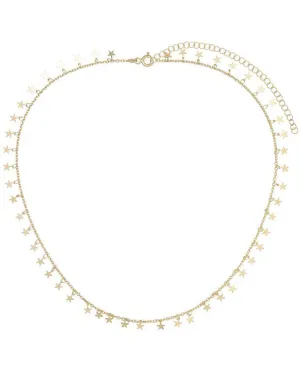 Stars Necklace 14K