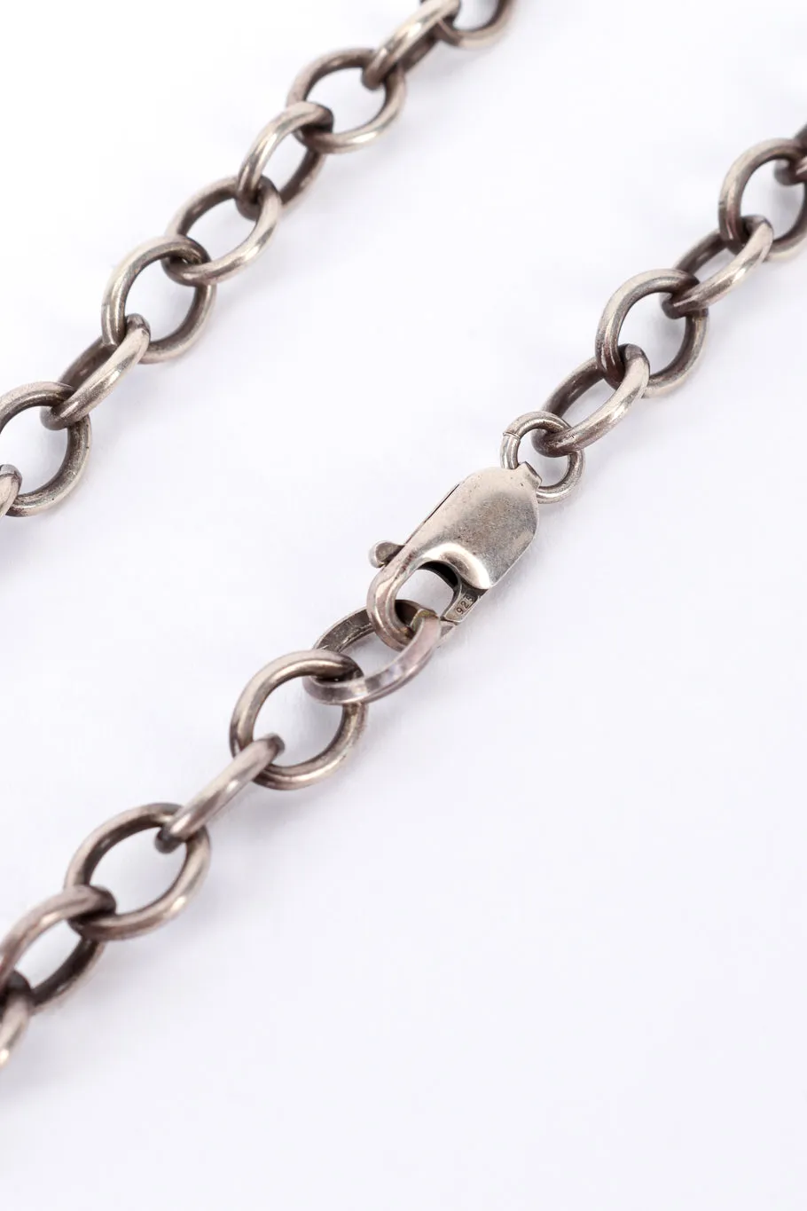Sterling Silver Heart Locket Pendant Necklace