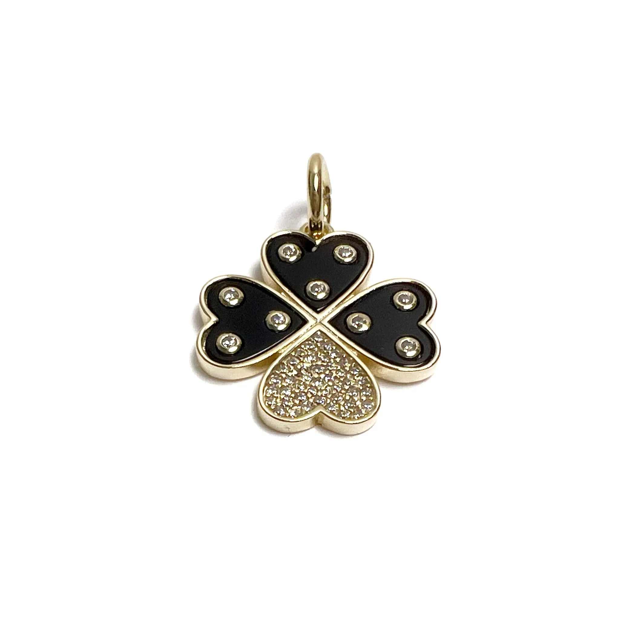 Stone Clover Charm