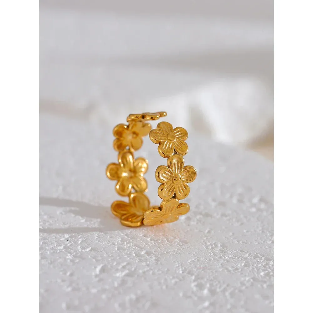 Sunray Flower Ring