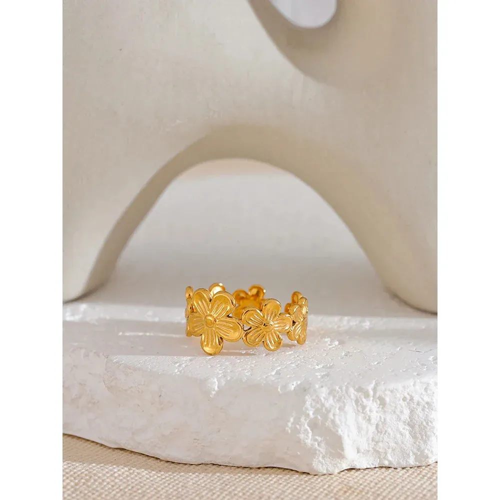 Sunray Flower Ring