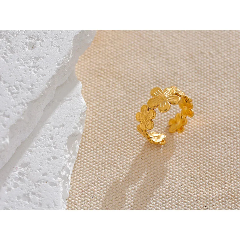 Sunray Flower Ring